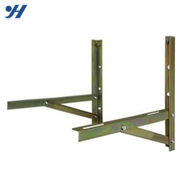 Durable In Use Powder Coating Steel Wall Mount Bracket for air conditioner outdoor unit